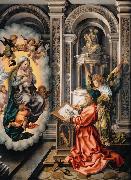 GOSSAERT, Jan (Mabuse) Saint Luke Painting the Virgin (nn03) USA oil painting reproduction